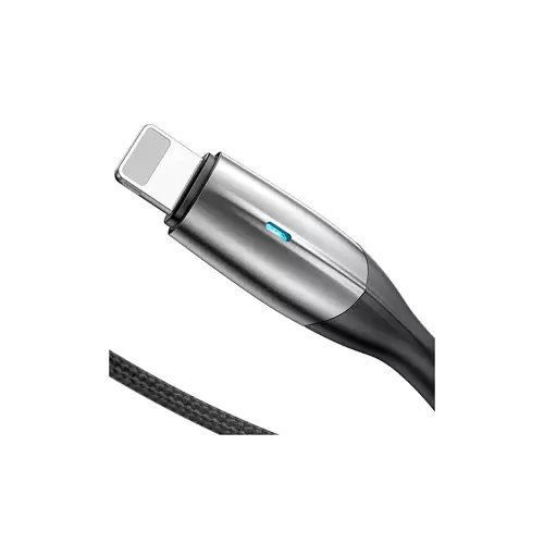 Baseus USB Male to Lightning Male, 1 Meter, Black Charging & Data Cable CALSP-G01-gallery-1