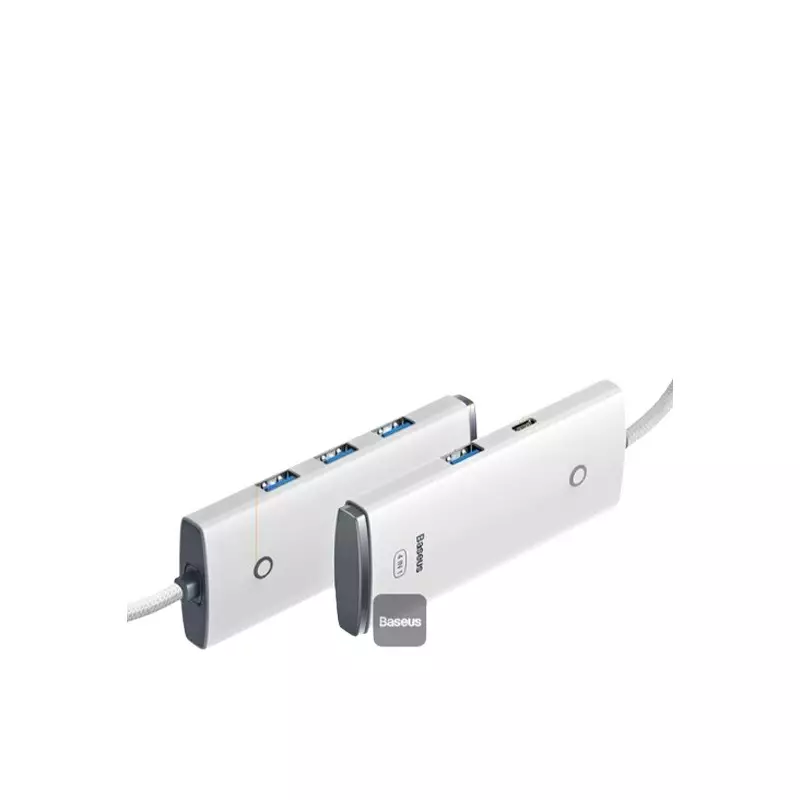 Baseus Lite Series 4-Port USB-A to USB3.0 Type-C Hub Adapter - 2
