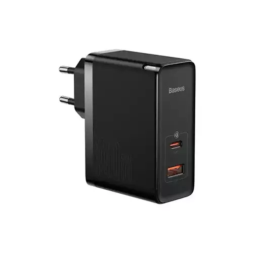Baseus CCGAN100E5 GaN5 Pro Fast Charger C+U 100W EU-1