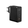 Baseus CCGAN100E5 GaN5 Pro Fast Charger C+U 100W EU-1