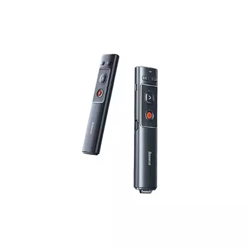 Baseus ACFYB-B0G Multimedia (Red Laser) Wireless Presenter (Grey)