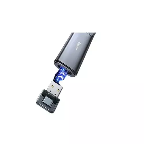 Baseus ACFYB-B0G Multimedia (Red Laser) Wireless Presenter (Grey) - 2