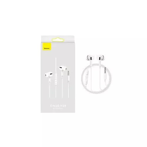 Baseus Encok H18 Wired 3.5mm Jack Earphone - 1