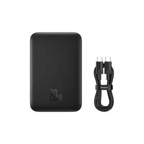 Baseus Magnetic Mini Air 20W 10000mAh Fast Charging Cluster Black Power Bank-4
