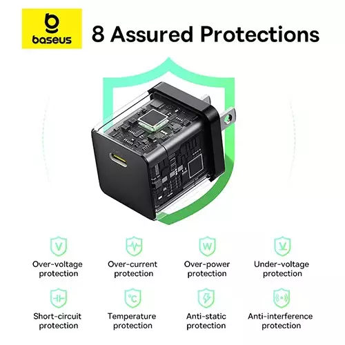 Baseus Charger Palm Series 30W Type-c PD Fast Charger-2