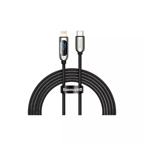 Baseus Display Fast Charging Type-C to IP 20W Data Cable - 1