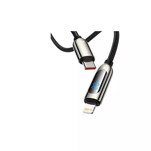 Baseus Display Fast Charging Type-C to IP 20W Data Cable - 2