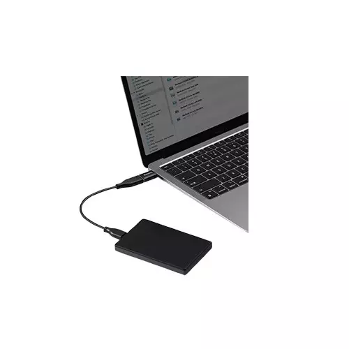 Baseus OTG Ingenuity Series Mini Type-C to USB-A 3.1 Black OTG Adaptor - 1