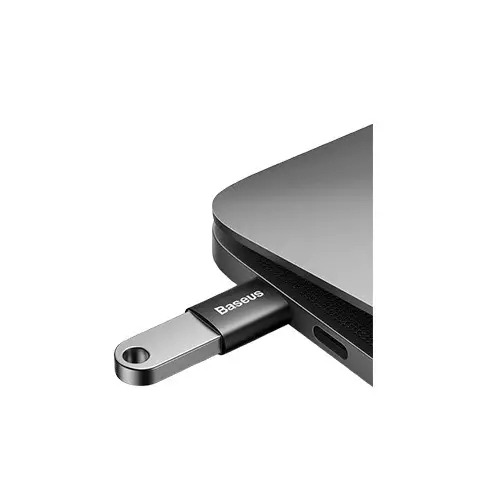 Baseus OTG Ingenuity Series Mini Type-C to USB-A 3.1 Black OTG Adaptor-2