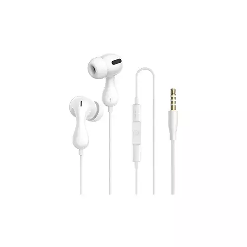 Baseus Encok HZ20 Wired 3.5mm Moon White Earphone