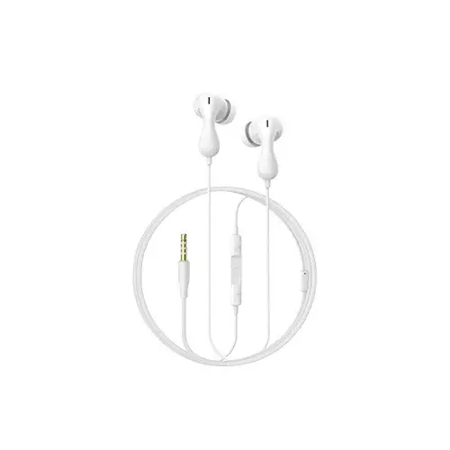 Baseus Encok HZ20 Wired 3.5mm Moon White Earphone-1