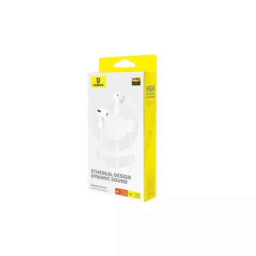 Baseus Encok CZ20 Type-c Wired White Earphones - 5