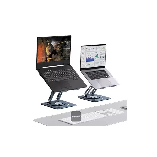 Baseus UltraStable Pro Series 360 Degree Rotatable Laptop and iPad Tablet Stand Grey - 3