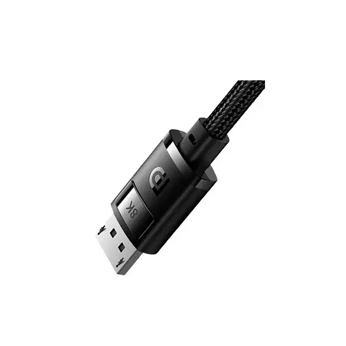 Baseus B00633706111-02 High Definition Series 2m Display port 8K to Display port 8K Cable Cluster Black-gallery-2