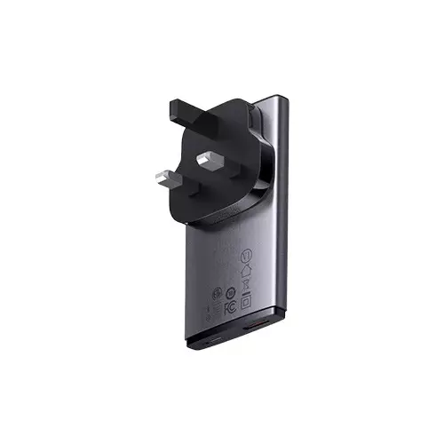Baseus GaN5 Pro CCGP150113 USB & USB-C 65W Charger Gray-2