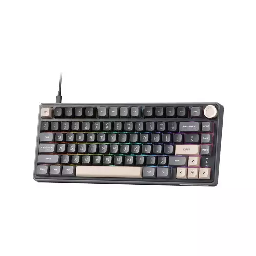 RK ROYAL KLUDGE RK R75 Mechanical Keyboard (Phantom) - 1