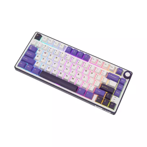 RK ROYAL KLUDGE RK R75 Mechanical Keyboard (Black-Berry) - 0