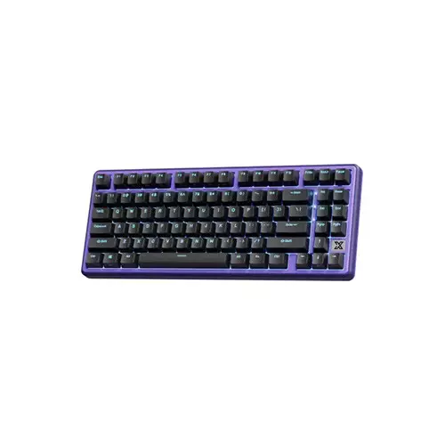 Royal Kludge RK X87 Mechanical Gaming Keyboard - Blackberry Mousse(Creamy Switch) - 1