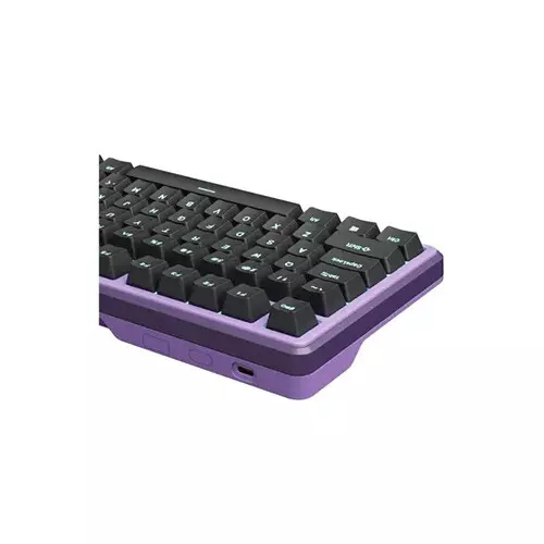 Royal Kludge RK X87 Mechanical Gaming Keyboard - Blackberry Mousse(Creamy Switch) - 2