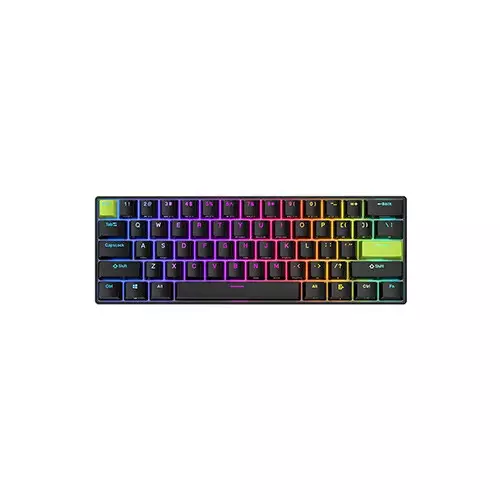 Royal Kludge RK C61 Wired RGB Mechanical Gaming Keyboard (Magnetic Mint Switch)