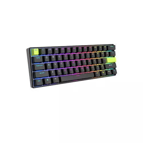 Royal Kludge RK C61 Wired RGB Mechanical Gaming Keyboard (Magnetic Mint Switch) - 1