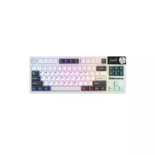 Royal Kludge RK S85 Tri Mode RGB Mechanical Gaming Keyboard (Beige Switch)