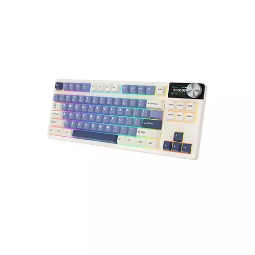 Royal Kludge RK S85 Tri Mode RGB Mechanical Gaming Keyboard (Beige Switch) - 1