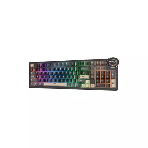 Royal Kludge RK N99 Tri-Mode Mechanical Gaming Keyboard (Beige Switch)-gallery-2