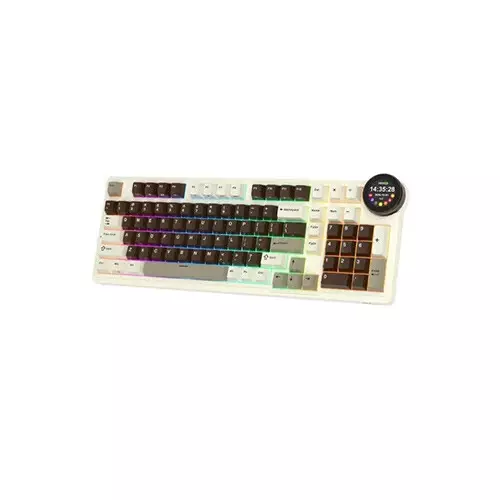 Royal Kludge RK N99 Tri-Mode Mechanical Gaming Keyboard (Beige Switch)-gallery-1