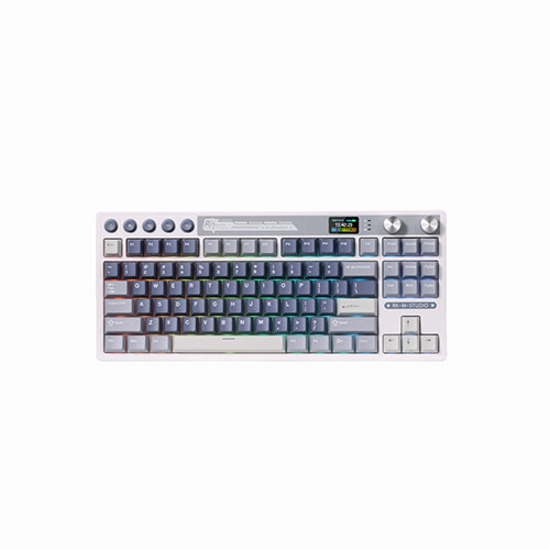 Royal Kludge M87 Tri-Mode TKL 88 Gaming Keyboard (Ocean Blue Switch)