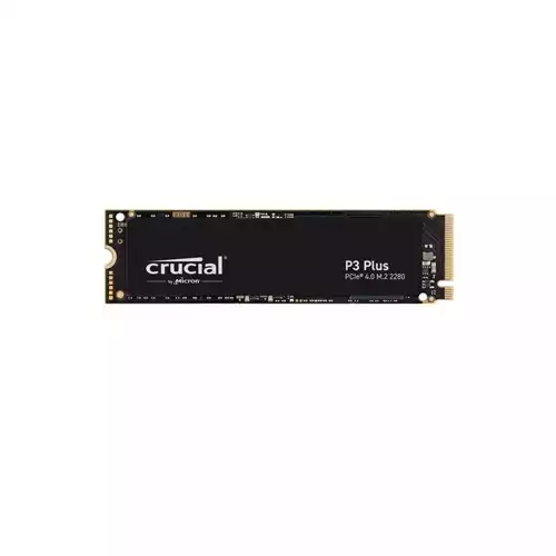 Crucial P3 Plus 500GB M.2 PCIe Gen 4 x 4 NVMe SSD