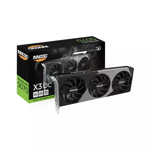 INNO3D GeForce RTX 5070 X3 OC 12GB GDDR7 Graphics Card