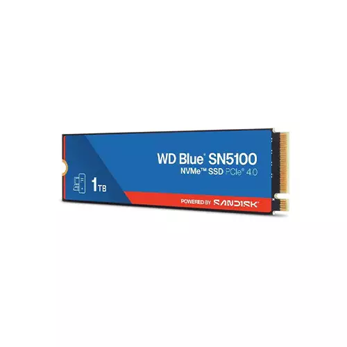 Sandisk WD Blue SN5100 1TB M.2 2280 NVMe PCIe Gen 4.0 SSD-gallery-1