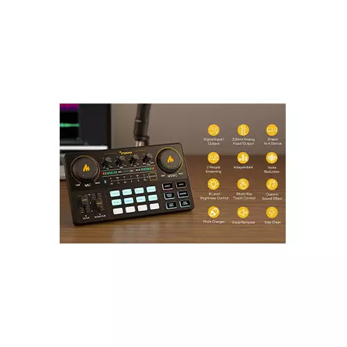 Maono Au-am200 Maonocaster Lite Portable All-in-one Podcast Production Studio-gallery-1