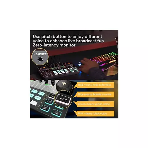 Maono Au-am200 Maonocaster Lite Portable All-in-one Podcast Production Studio-gallery-2