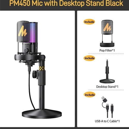 Maono PM450 USB Condenser Cardioid Microphone - 2
