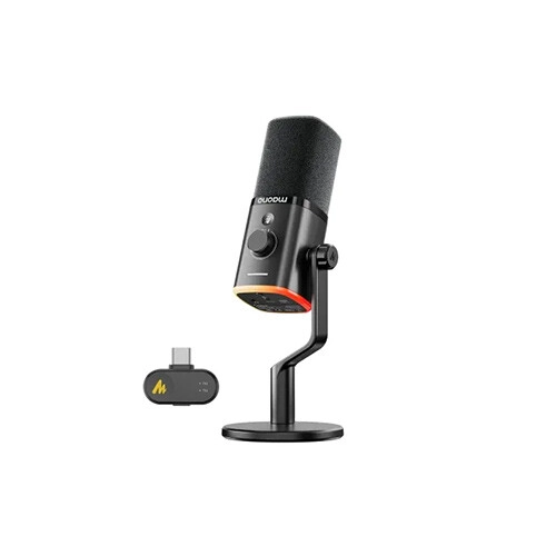 Maono PD100W Wireless & USB Dynamic Microphone