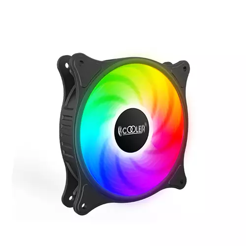 PCCooler Halo FX-120-3 Dynamic Color 120MM Case Fan-gallery-1