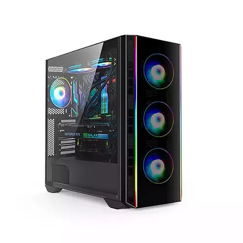 PCCOOLER GAME 3 TITAN ATX GAMING CASE (BLACK)