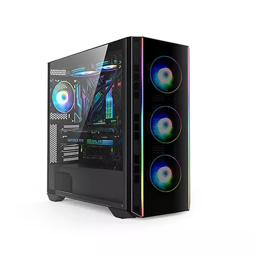 PCCOOLER GAME 3 TITAN ATX GAMING CASE (BLACK)