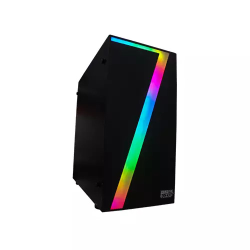 PCCOOLER XIAOQUI MID TOWER ATX GAMING CASE (BLACK)