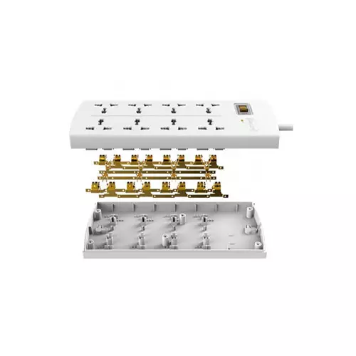 Huntkey SZM804 8- Port Surge Protection Power Strip - 1