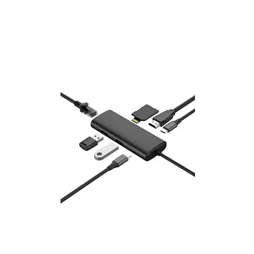 Huntkey D08 8-in-1 USB-C Multifunction Docking Station-gallery-1