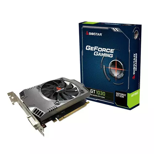 BIOSTAR NVIDIA GEFORCE GT1030 2GB GDDR5 Graphics Card
