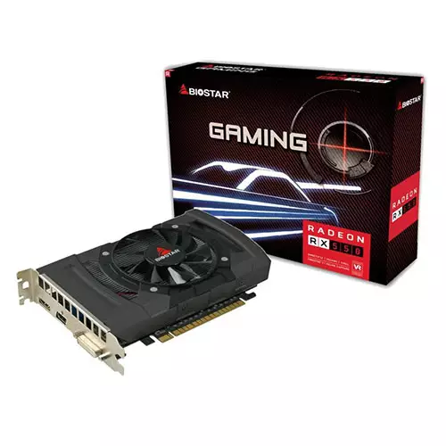 Biostar Radeon RX550 2GB GDDR5 Graphics Card
