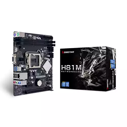 Biostar H81MHV3 4th gen Motherboard