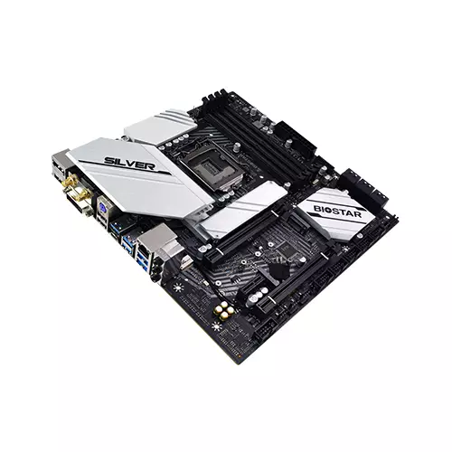 BioStar B560M-SILVER 10th & 11th Gen Micro ATX Intel Motherboard-gallery-2