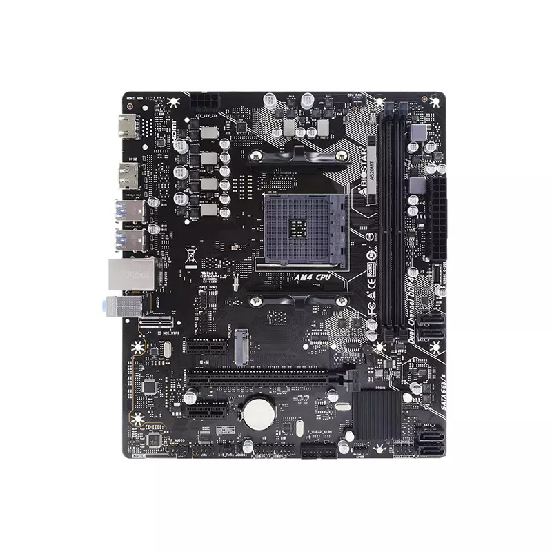 BIOSTAR A520MT 3RD AND 4TH GEN MICRO ATX AMD RYZEN MOTHERBOARD-gallery-1