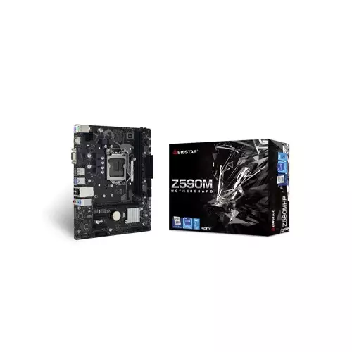 BIOSTAR Z590MHP 11TH/10TH GEN MICRO ATX MOTHERBOARD