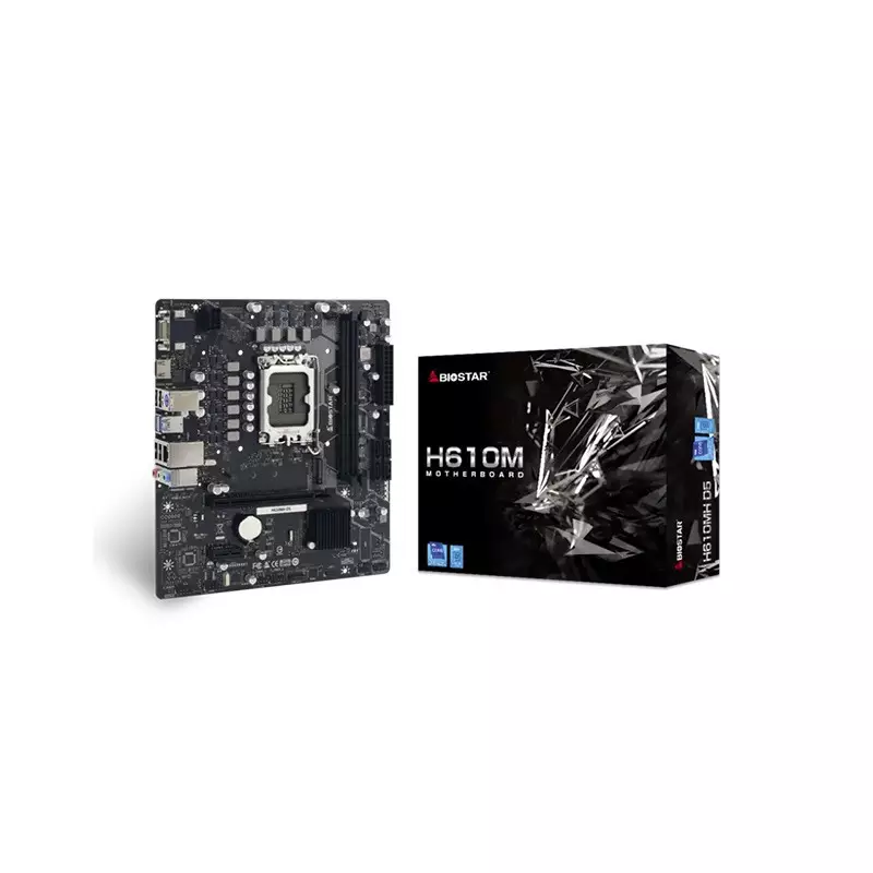 BIOSTAR  H610MH D5 12th & 13th Gen Micro ATX Intel Motherboard-gallery-3